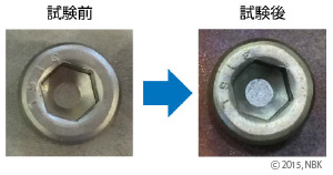 特殊表面処理500℃ヒートサイクル試験